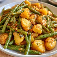 Crockpot Green Beans Vegetarian for 6