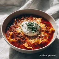 Easy Lasagna Soup: Creamy and Comforting