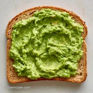 Healthy Avocado Toast with Garlic Rub