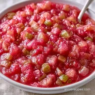 Easy Rhubarb Sauce: Tangy and Glossy