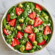 Strawberry Avocado Salad with Feta