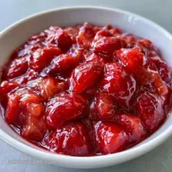 Strawberry Rhubarb Sauce in 20 Minutes