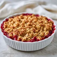 Amish Rhubarb with Rolled Oats