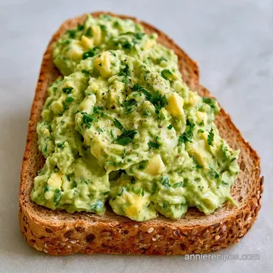 Avocado Egg Salad Sandwich in 25 Minutes Recipe Card