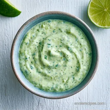Avocado Lime Ranch Salad Dressing: Creamy Recipe Card