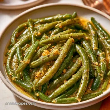 Buttery Canned Green Beans in 15 Minutes Recipe Card