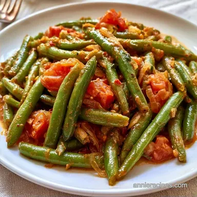 Canned Green Beans with Tomatoes for 4