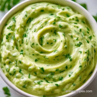 Avocado Crema Recipe in 5 Minutes Recipe Card