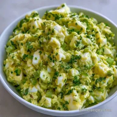 Avocado Egg Salad in 20 Minutes Recipe Card