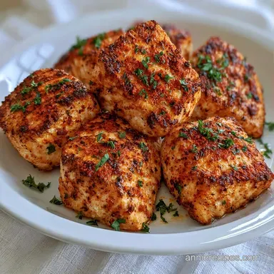 Salmon Bites Air Fryer: Crispy Recipe Card