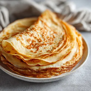 French Crepes Recipe: Silky Batter Ready in 30 Minutes