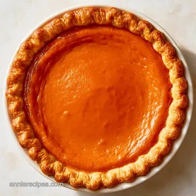 Easy Pumpkin Pie with Canned Pumpkin Recipe Card