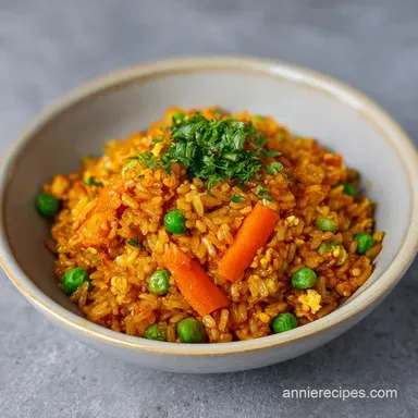 Fried Rice in 15 Minutes: Crispy and Savory Chinese Style
