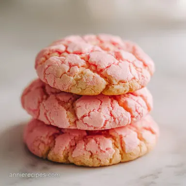 Strawberry Cookies in 27 Minutes Recipe Card