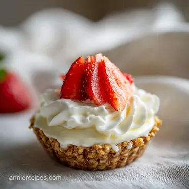 No Bake Cheesecake Cups: Creamy Dessert for 8 Servings
