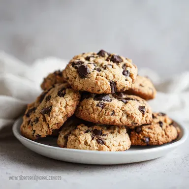 Easy Chewy Chocolate Chip Cookie No Chill with Sea Salt in 20 Minutes Recipe Card