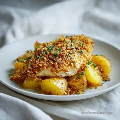 Easy One Pan Chicken and Potato Dinner for 4 Servings