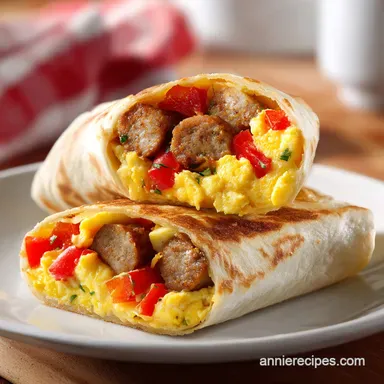 Quick Makeahead Breakfast Burritos: Freezer-Friendly Meal Prep