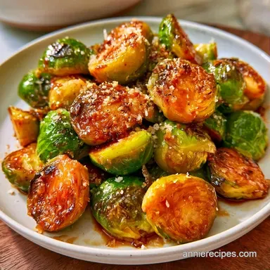 Roasted Brussels Sprouts with Balsamic Recipe Card