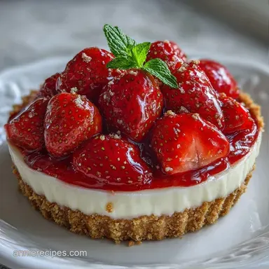 Strawberry Dessert: No-Bake and Creamy Recipe Card