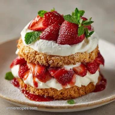 Summer Strawberry Shortcake in 45 Min Recipe Card