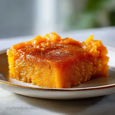 Sweet Potato Casserole for 8 Servings: Creamy and Golden Recipe Card