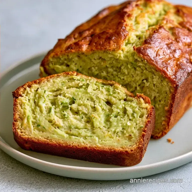 Healthy Avocado Banana Bread
