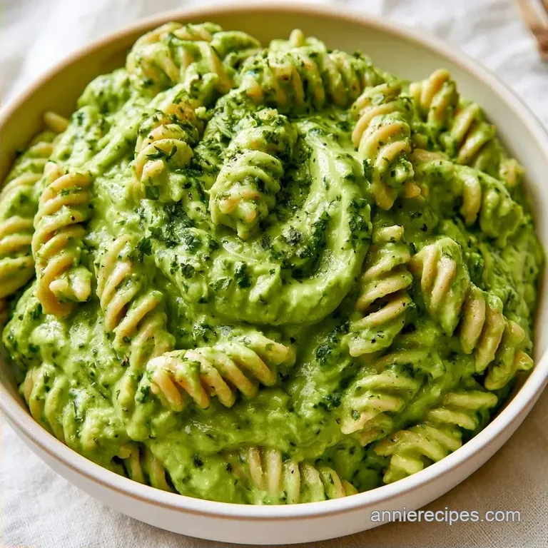 Nutrient-Dense Avocado Toddler Pasta