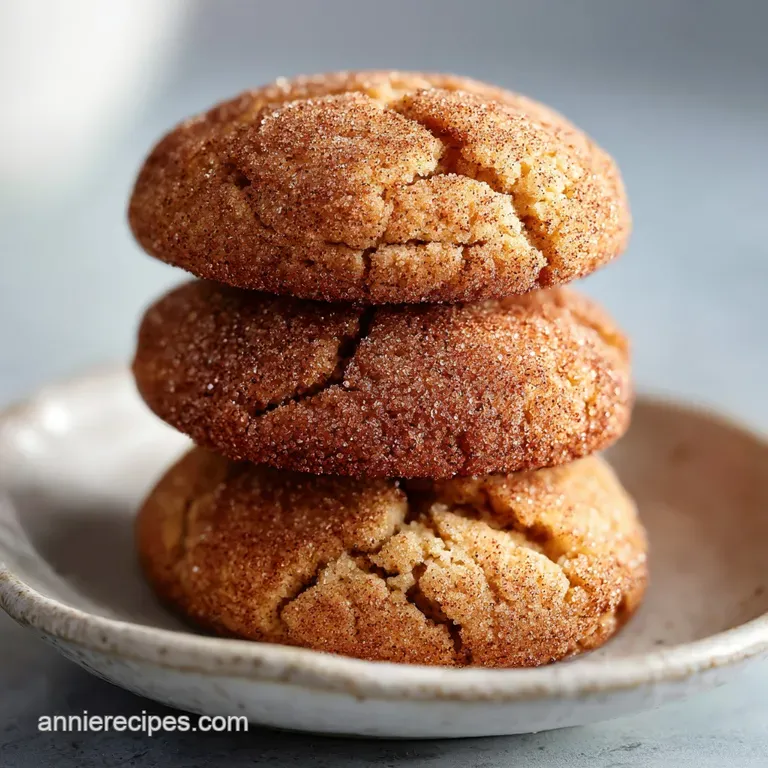 Snickerdoodle Cookie Recipe: Soft and Chewy