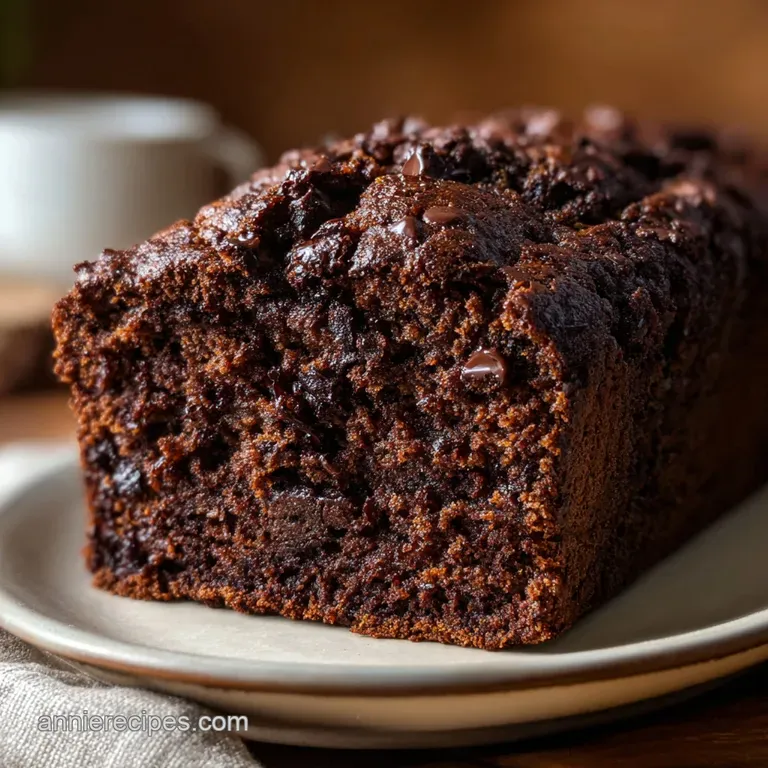 Chocolate Zucchini Bread: Moist and Rich