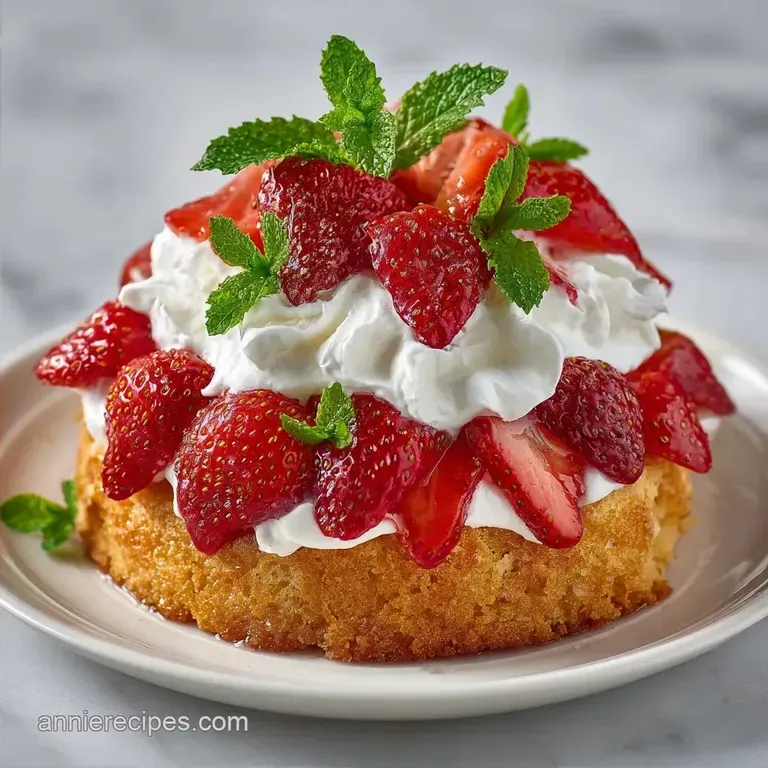 Classic Homemade Shortcake: Buttery and Flaky