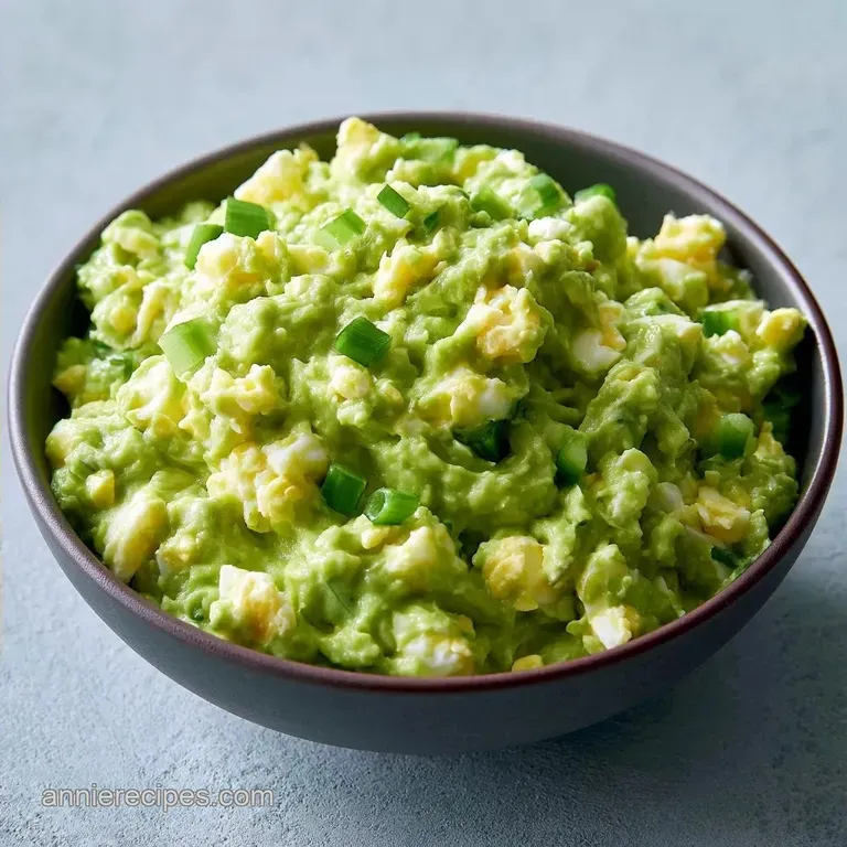 Creamy Avocado Egg Salad