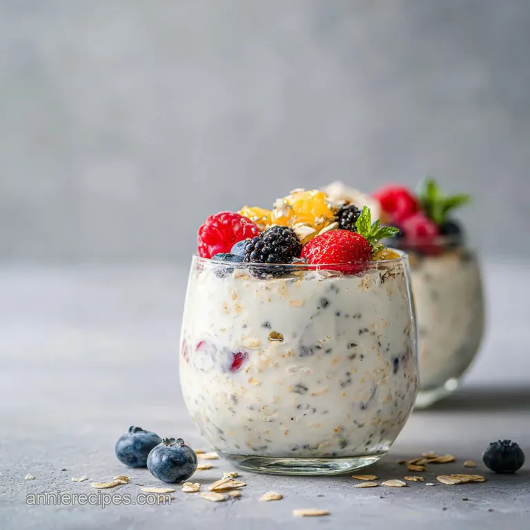 Overnight Oats with Yogurt: Creamy and Smooth