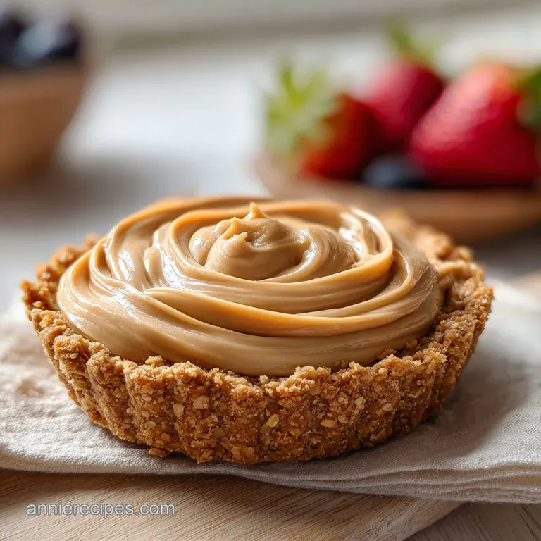 Peanut Butter Pie: Guilt-Free and Easy