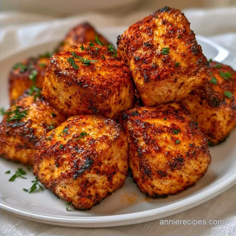 Air Fryer Salmon Bites: Crispy