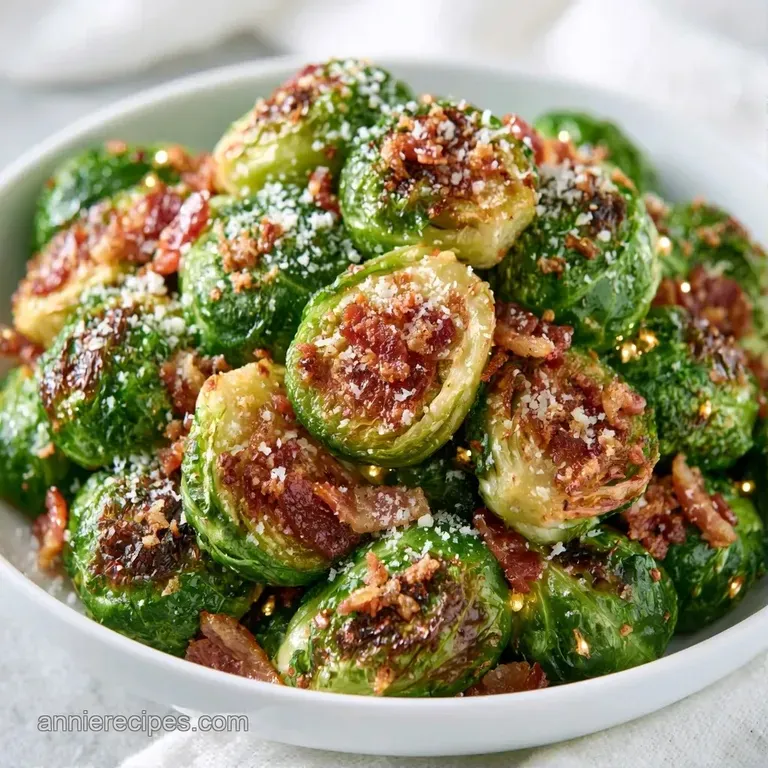 Charred green sprouts piled high on a dark slate board, garnished with lemon zest and toasted almond slivers.