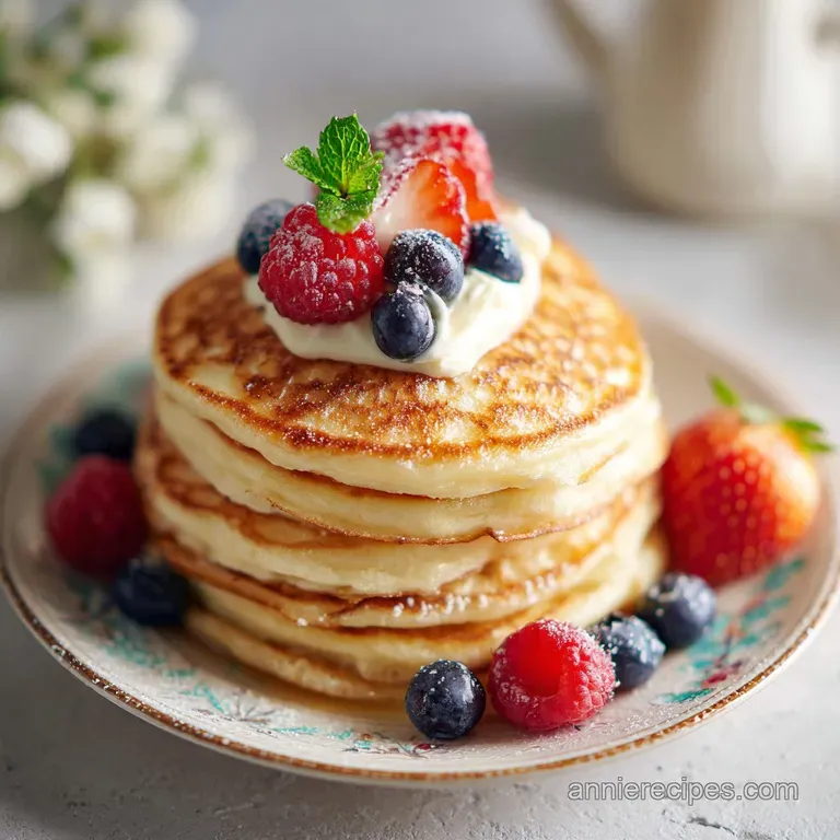 Easy Fluffy Pancakes From Scratch: Light and Airy