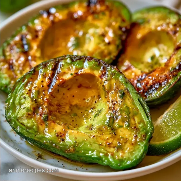 Grilled Avocados Recipe with Lime