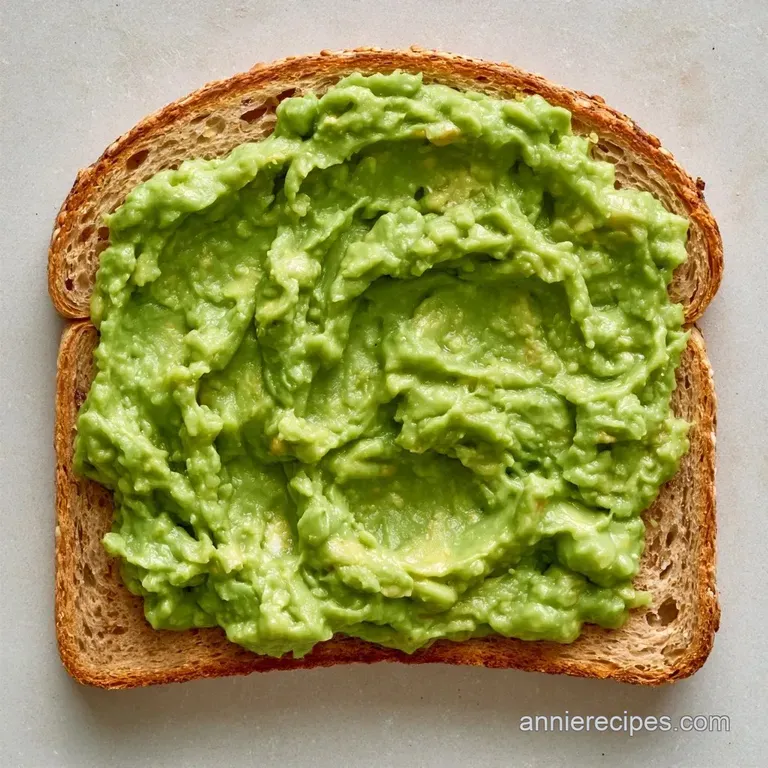 Healthy Avocado Toast with Garlic Rub