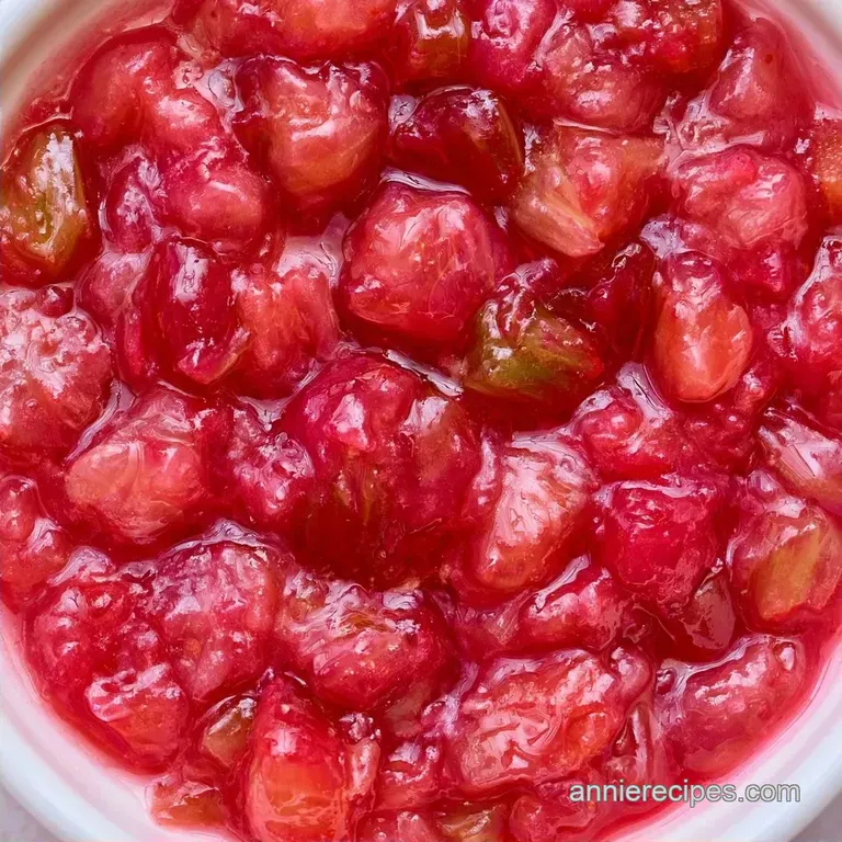 Rhubarb Sauce: Simple and Tart