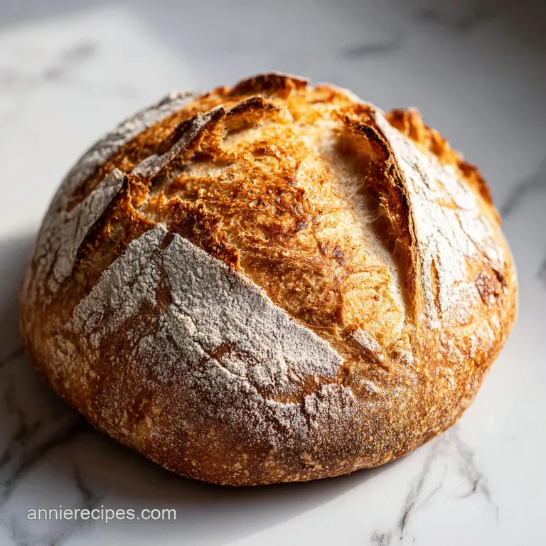 Sourdough Bread: Mahogany Crust and Open Crumb