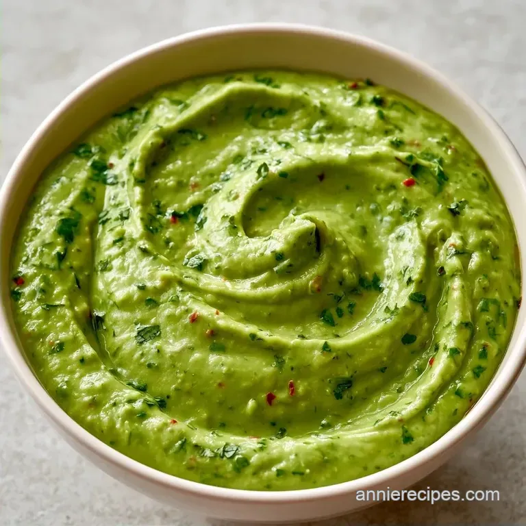 Creamy Indian Avocado Chutney