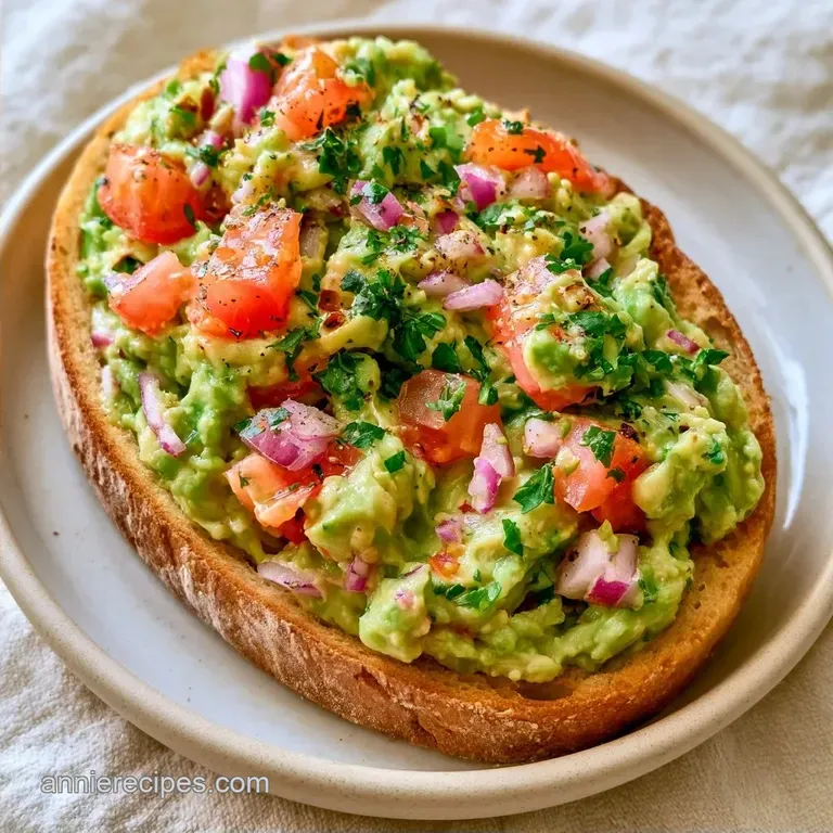 Zesty Avocado Toast Recipe Indian