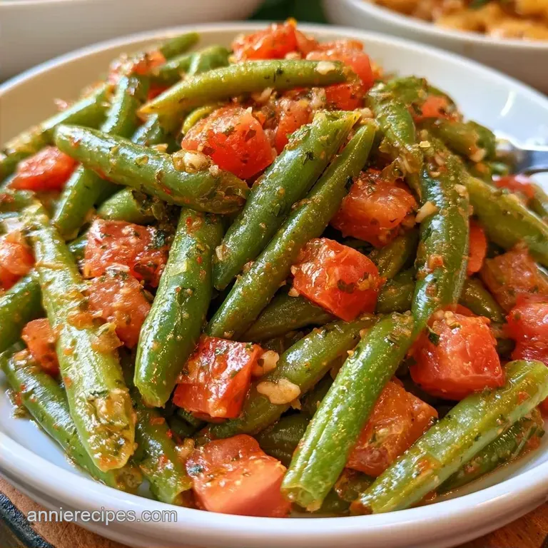 Mediterranean Canned Green Beans in 15 Minutes