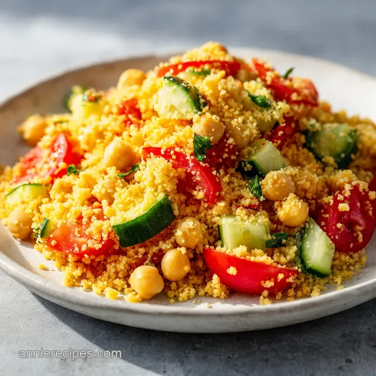 Mediterranean Couscous Salad: Fresh and Filling