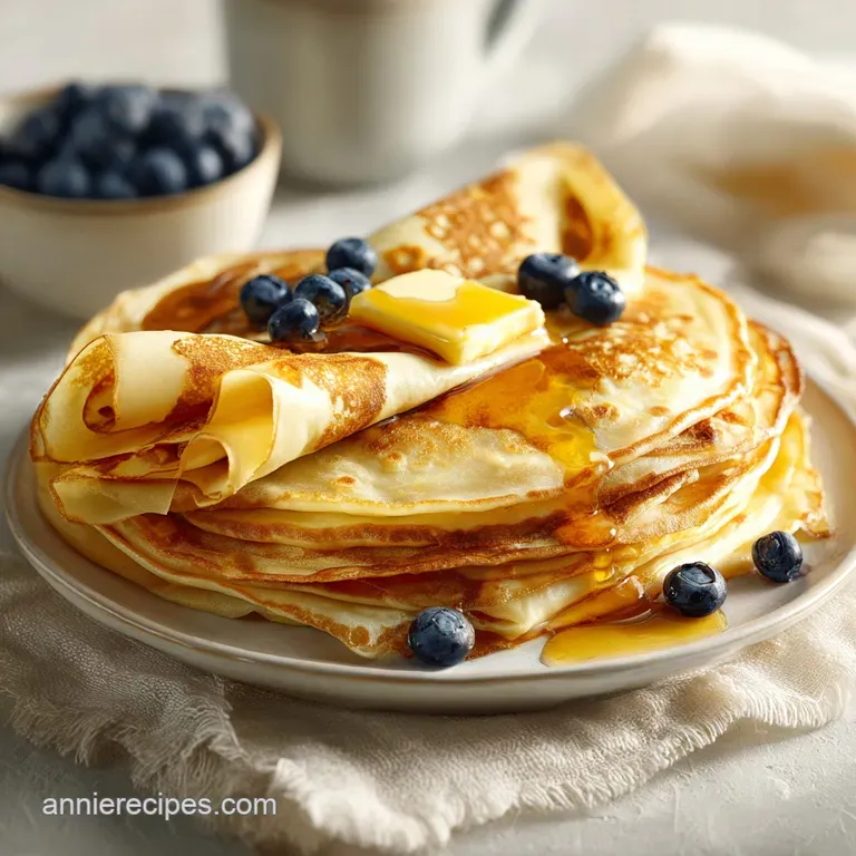 Quick Homemade Pancake and Crepe Recipes