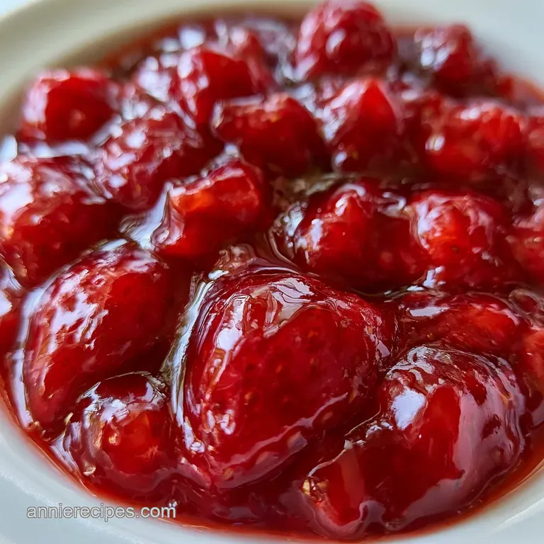 Perfect Shortcake Berry Sauce: Glossy and Rich