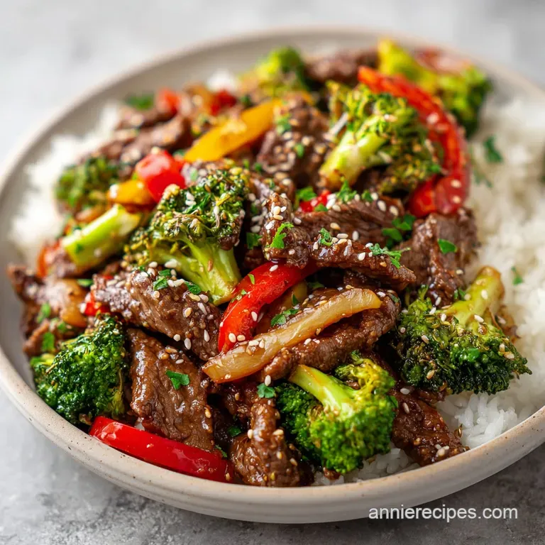 Quick 30-Minute Beef Stir Fry