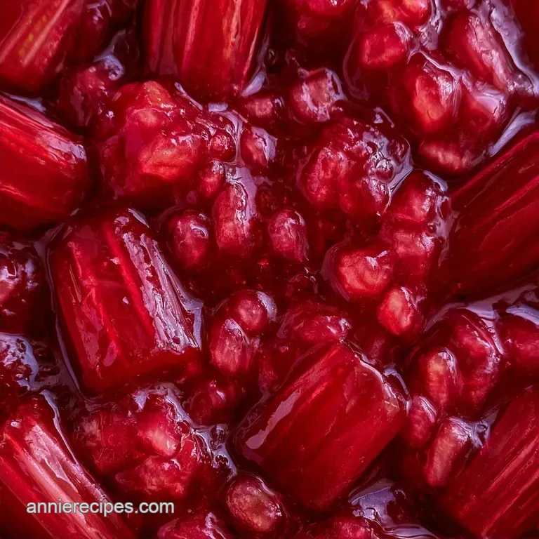 Old Fashioned Savory Rhubarb Meat Sauce