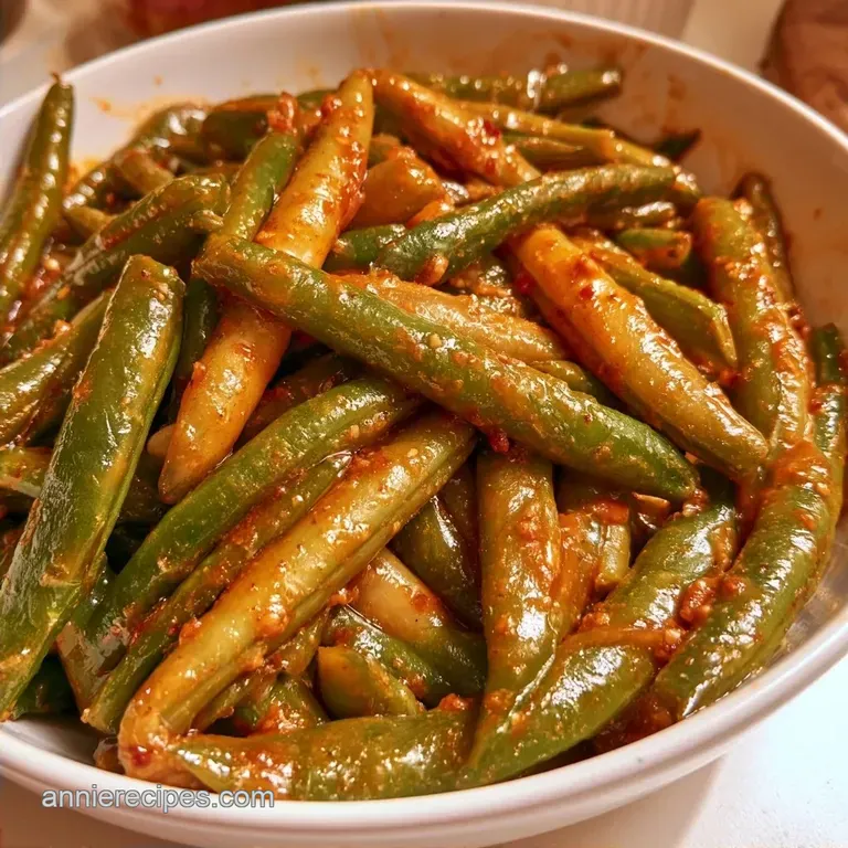 Sesame Soy Garlic Green Beans in 15 Minutes
